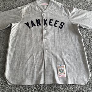 Babe Ruth Mitchell & Ness MLB New York Yankees Authentic Jersey Men's XXL